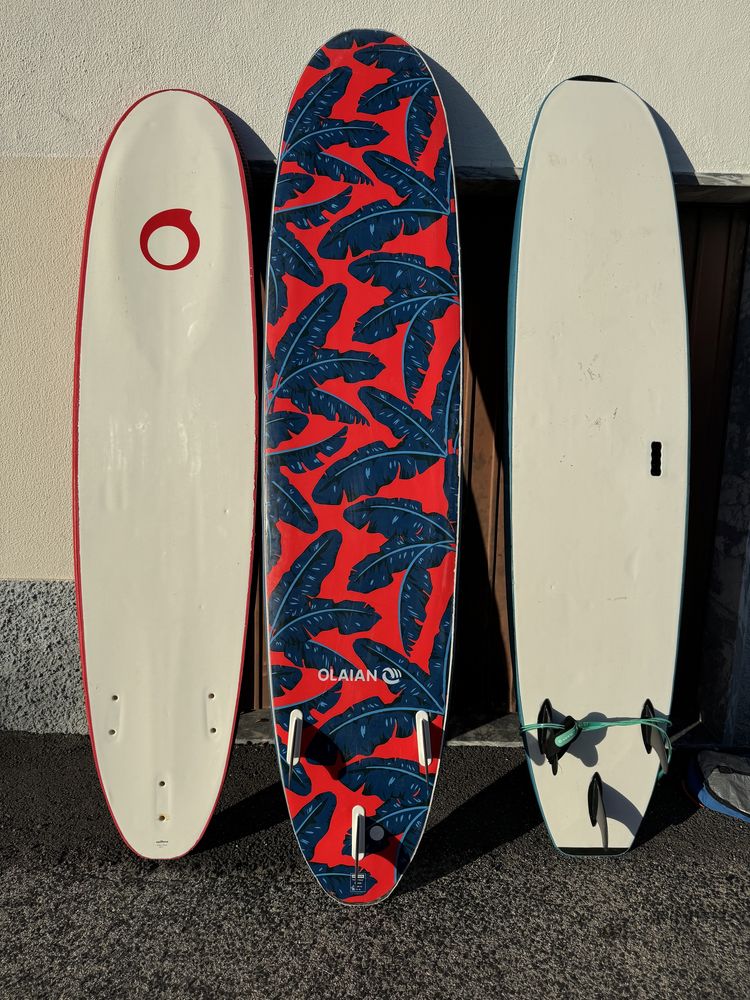 8 softboards para venda 8’ e 8’6