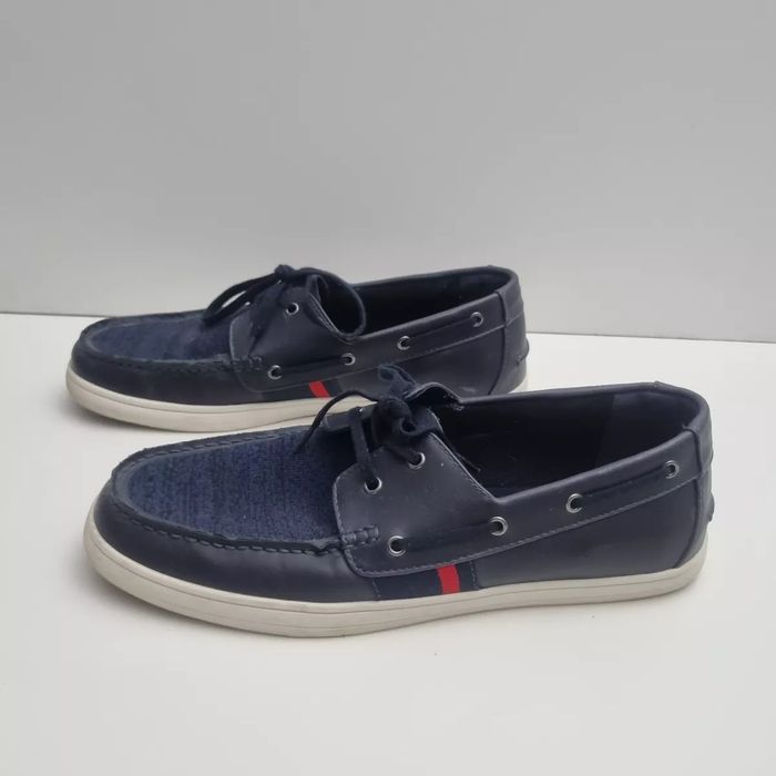 Чоловічі лофери Dune темно-синього кольору Великобританія