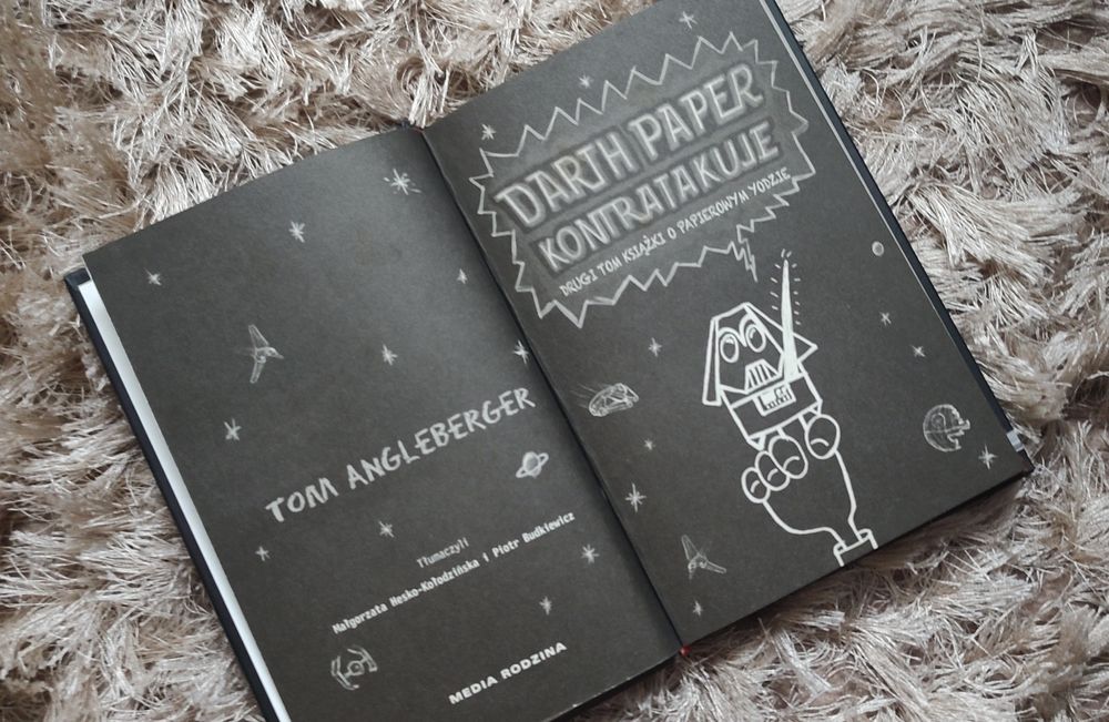 Nowa książka Darth Paper Kontratakuje papierowy Yoda książka o origami