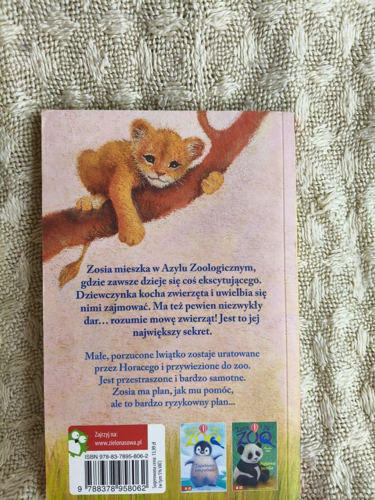 Książka dla dzieci Zosia i jej zoo 7