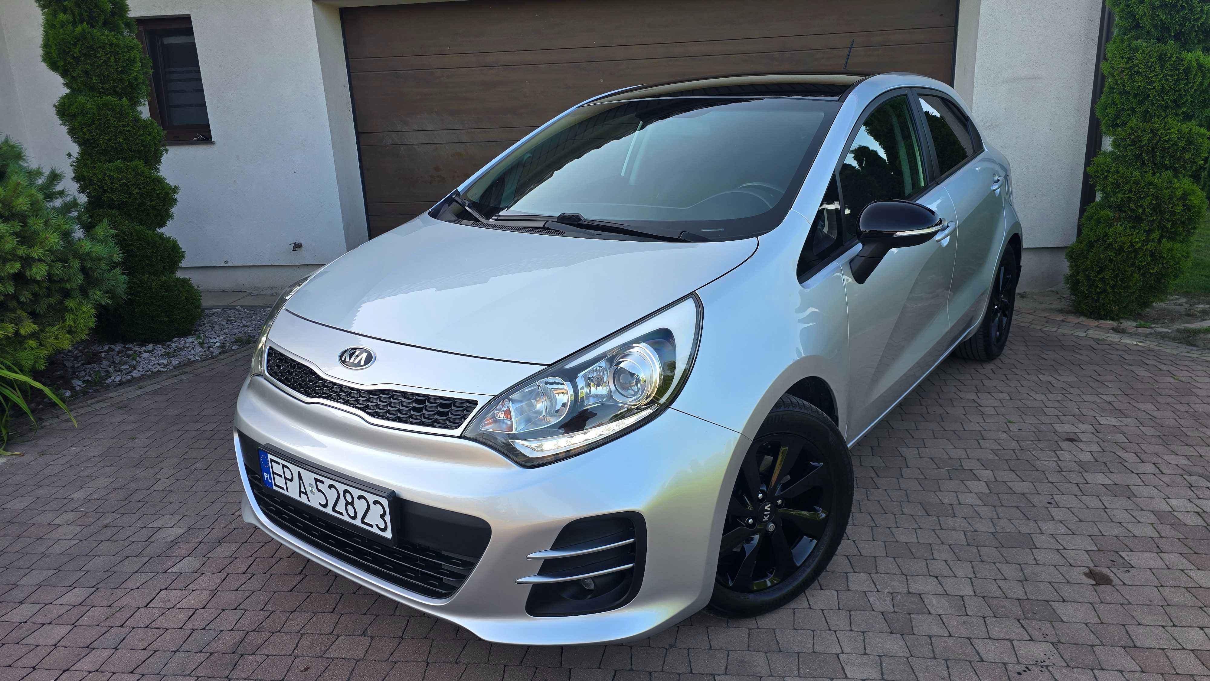 Kia Rio 2016r*1.4 109KM*Niski przebieg*Bogata wersja*Kamera*Gwarancja*