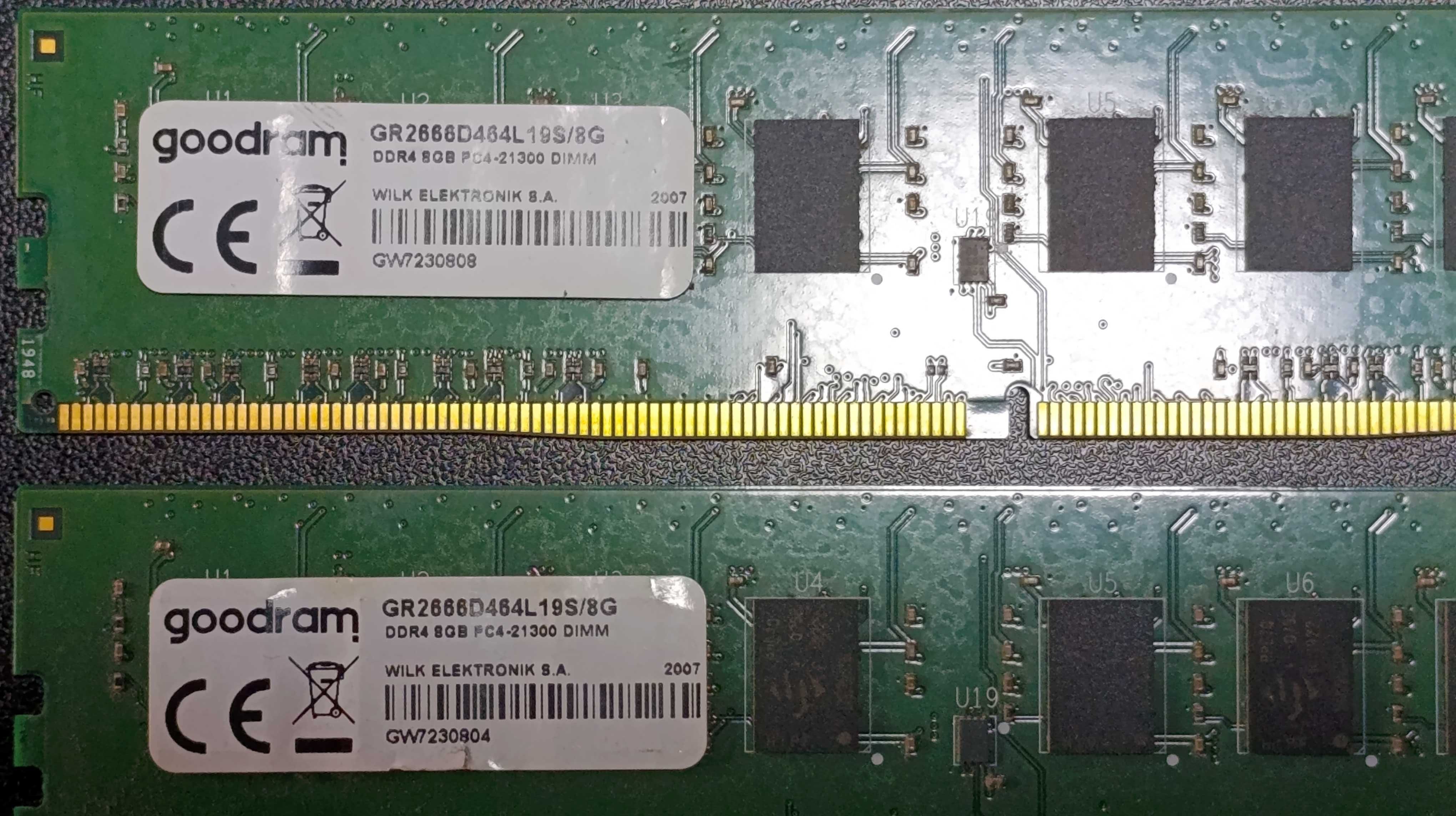Оперативна пам'ять Goodram GR266D464L19S/8G DDR4 ОЗУ