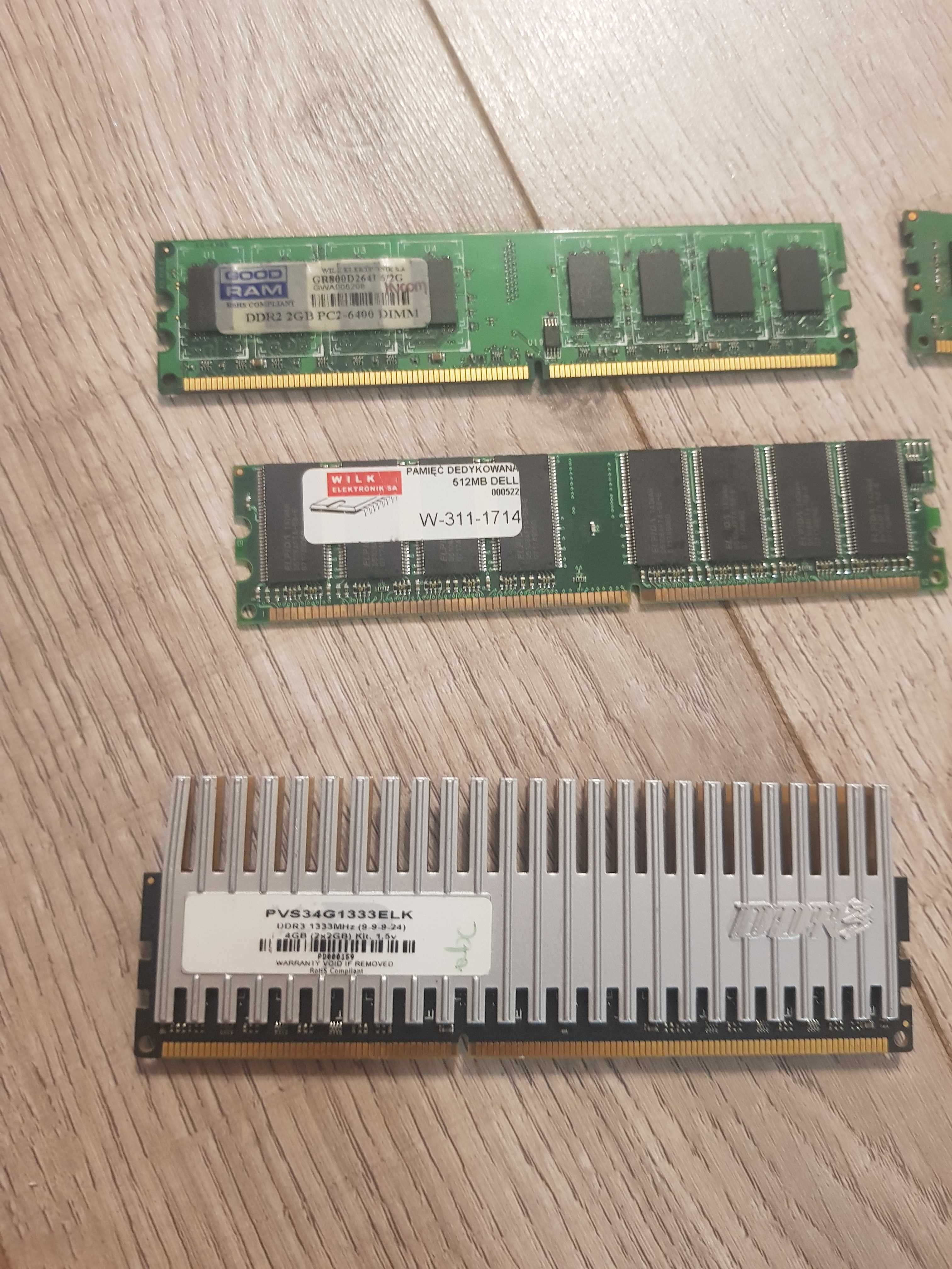 Pamięci RAM Ddr2 i Ddr3