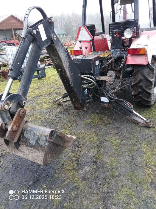 Koparka zawieszana do traktora