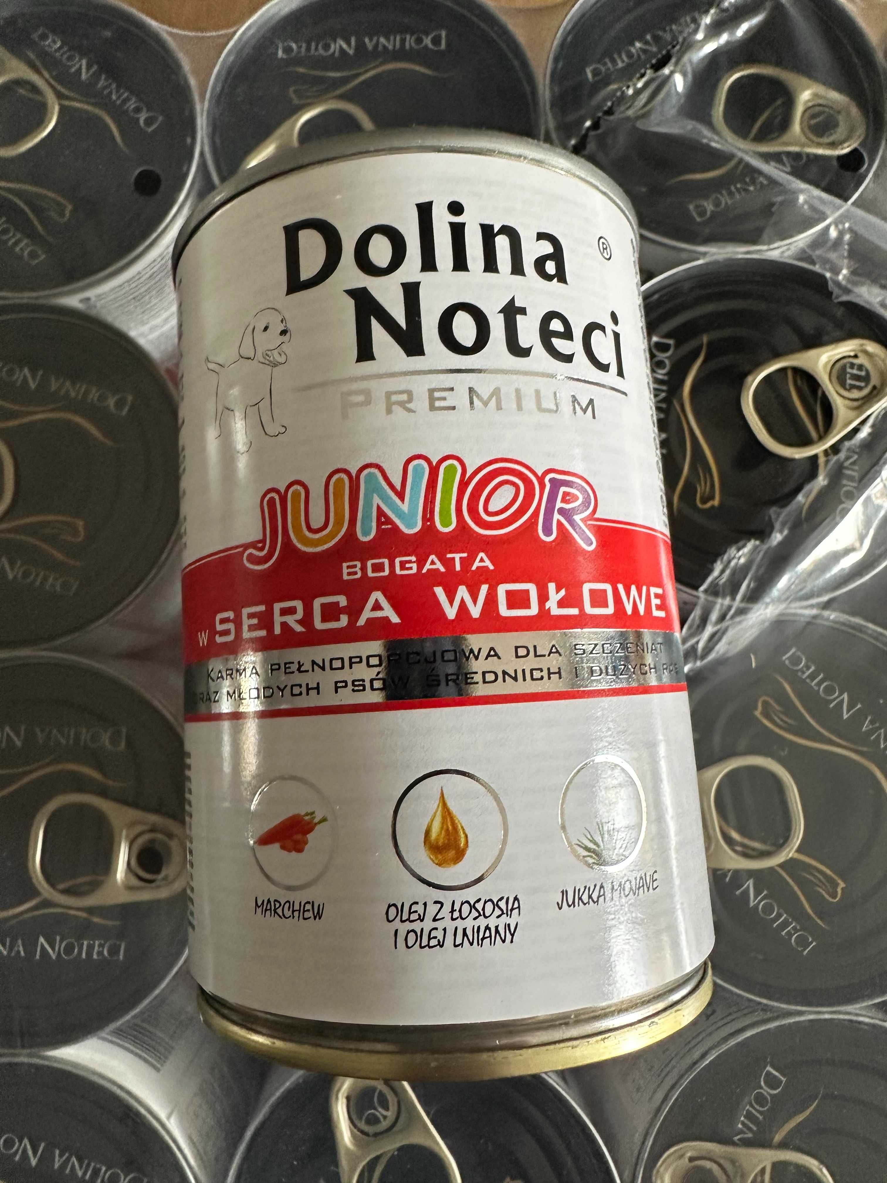 Dolina Noteci Premium Junior mokra karma dla psa MIX 24 x400 g