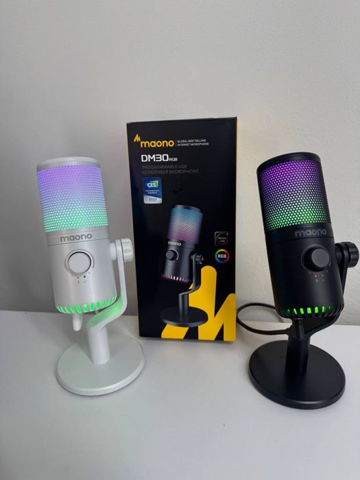 Микрофон Fifine DM30 RGB стриминговый геймерский игровой hyperx