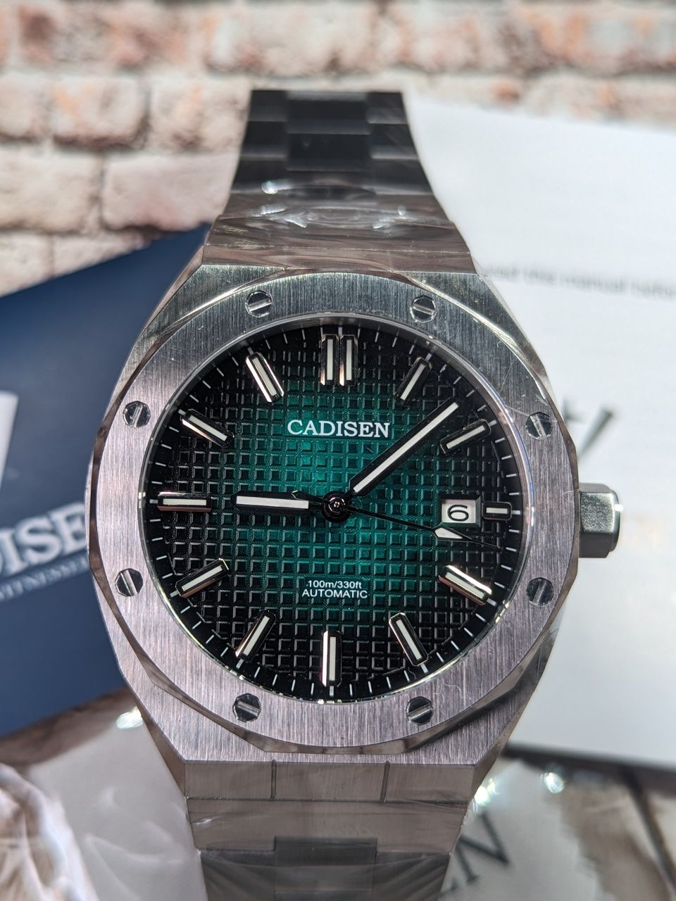 Чоловічий годинник CADISEN Seiko nh35