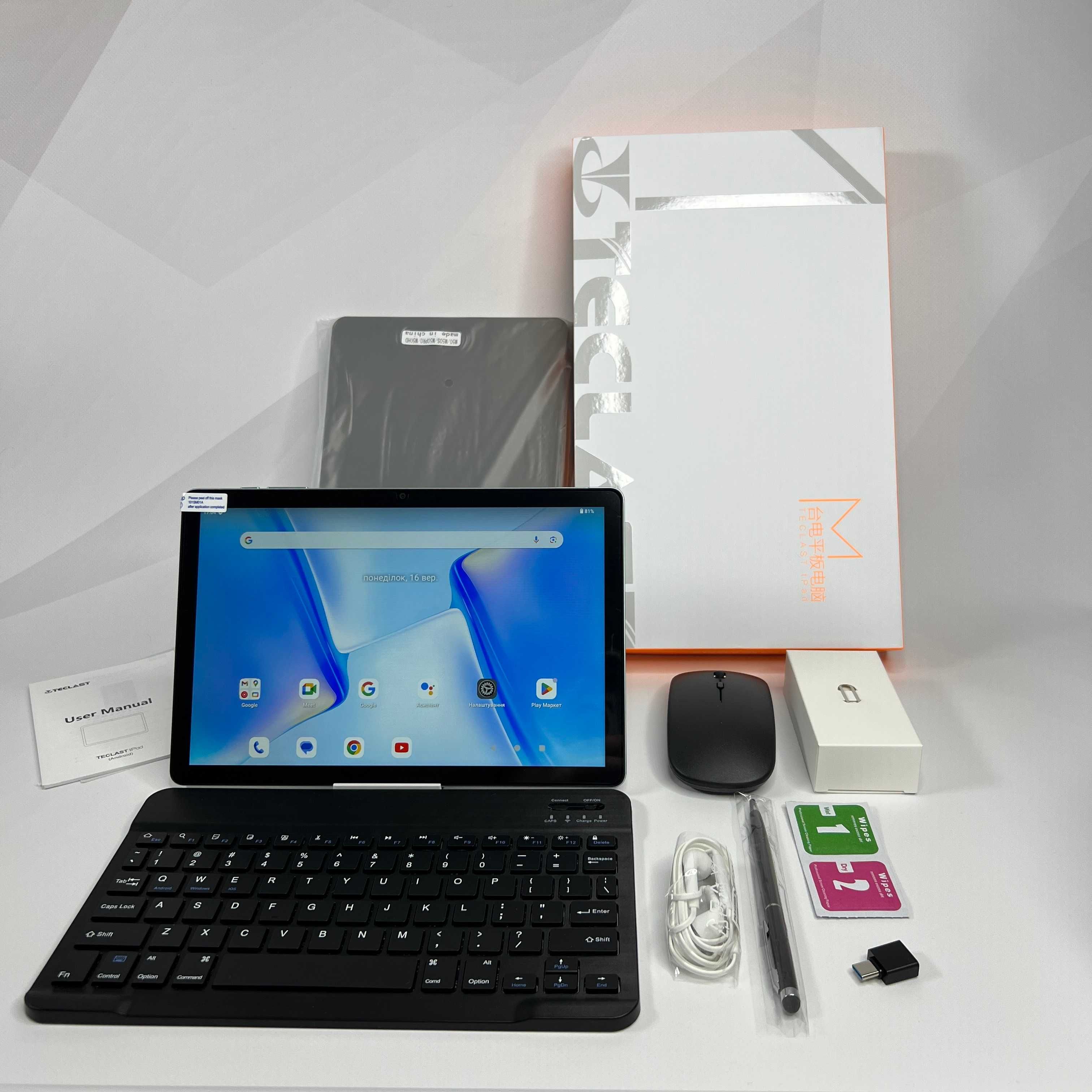 Планшет Teclast M50 версія LTE 2 Sim карти 6/128Гб до 8 год роботи