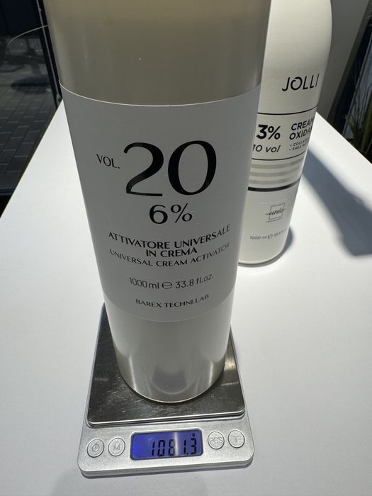 Окисник, окислитель для окрашивания 3%,6%,1,8%