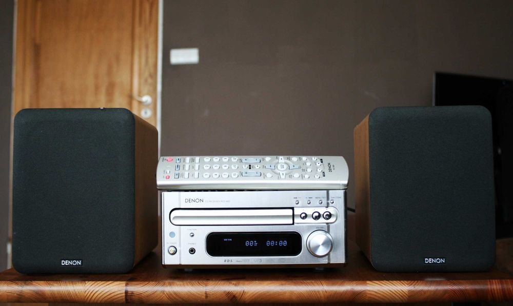 Amplituner Denon RCD-M33 compac disc CD radio wzmacniacz wieża kolumny
