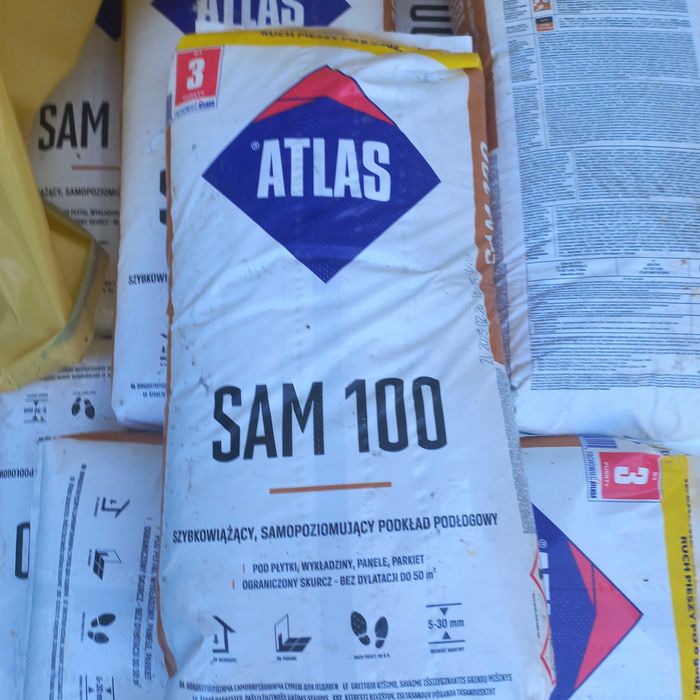 Wylewka samopoziomujaca Atlas 100 9 szt