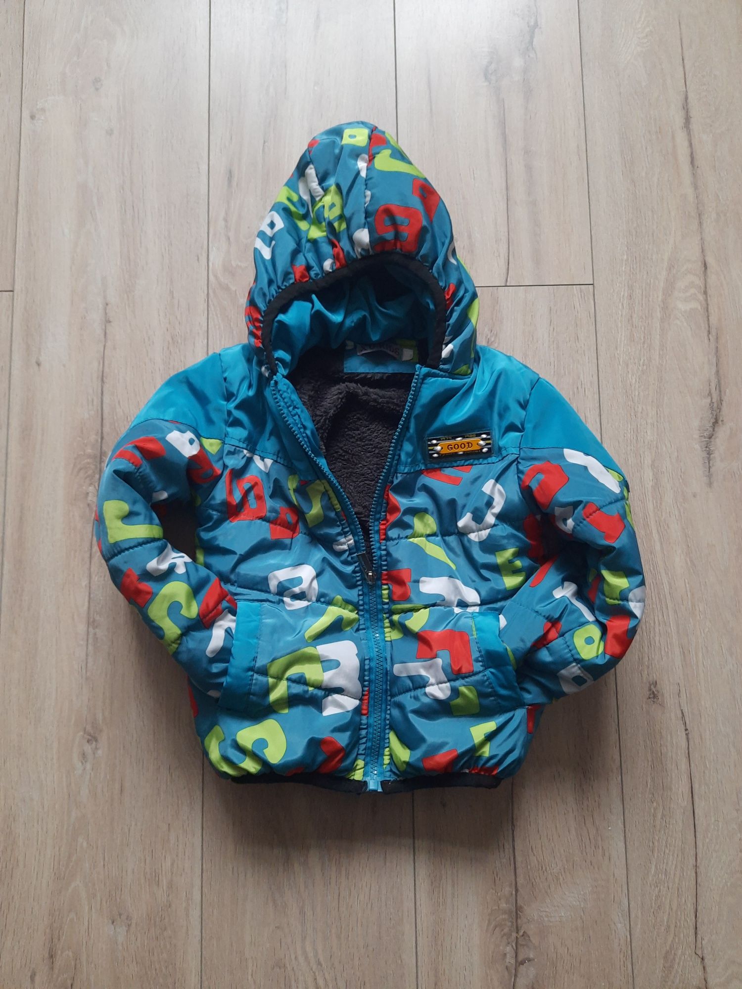 ciepła kurtka kożuszek miś Xu Kids r. 98 98/104