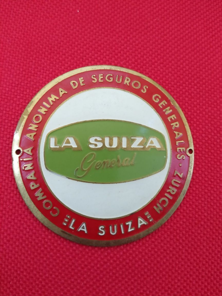 Chapas placas seguros estrangeiras