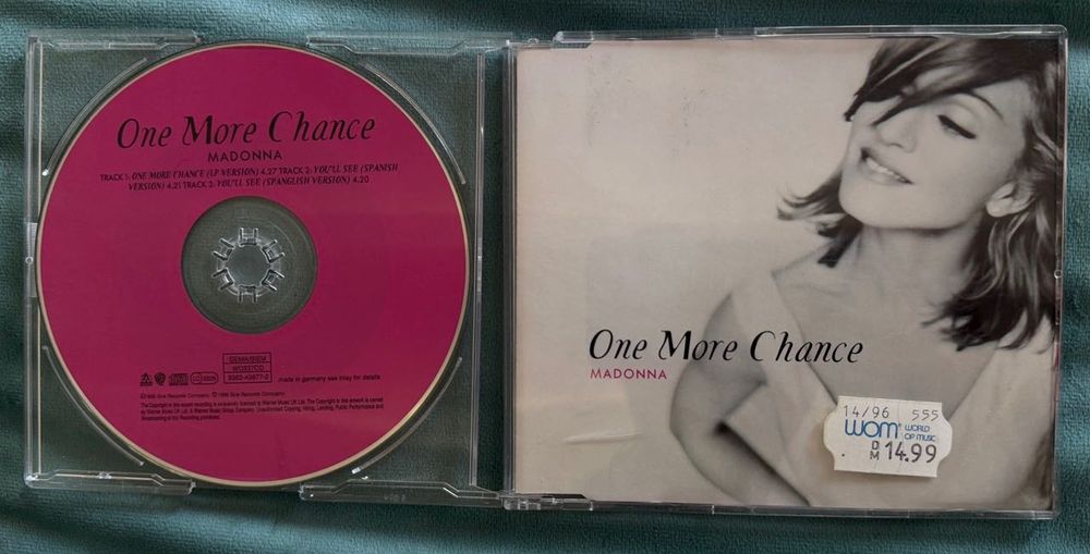 Madonna varios itens (cd single)