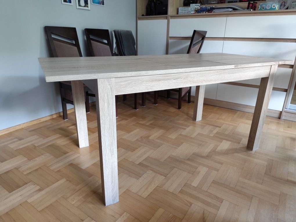 Stół rozkładany dąb sonoma 80x140/180.