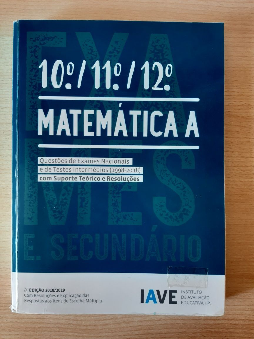 Exames Secundário Matemática A IAVE