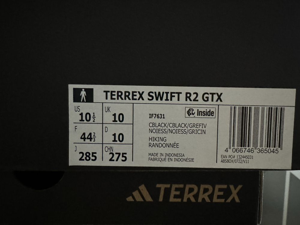 Кросівки Adidas Terrex Swift R2 GORE-TEX Hiking.(26см-27см) Оригінал