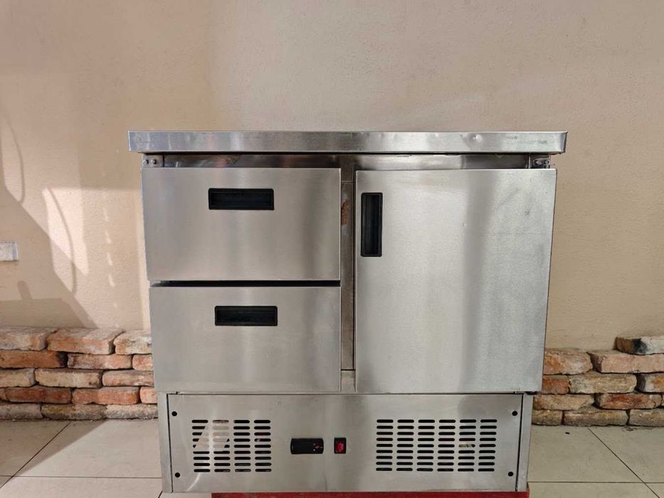Stół chłodniczy Graner inox, 2 szuflady + 1 komora 90cm