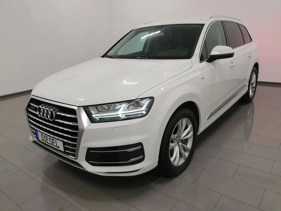 Audi Q7 218KM 4X4 QUATTRO S Line MATRIX LED Navi Półskóra Pneumatyka Chrom Gw.