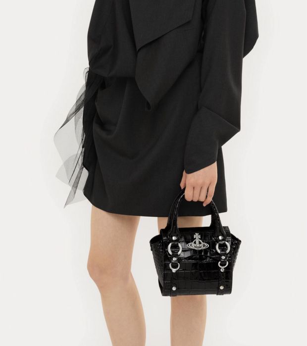 Vivienne Westwood Betty Mini сумка чорна жіноча louis klein