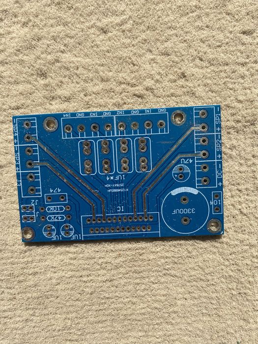 Плата підсилювача навчальний конструктор