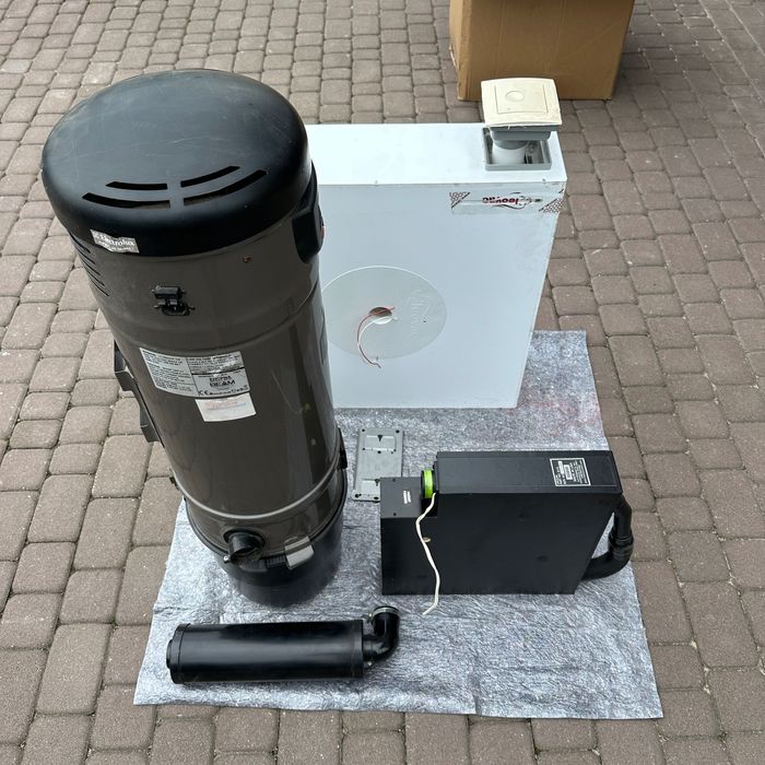 Odkurzacz Centralny BEAM SC375EF + 2kasety  + 2węże + akcesoria ZESTAW