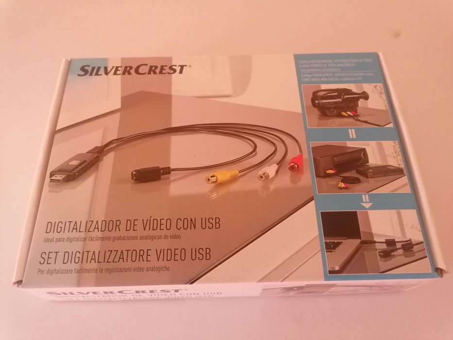 Dispositivo USB para Digitalização de Vídeo SILVERCREST