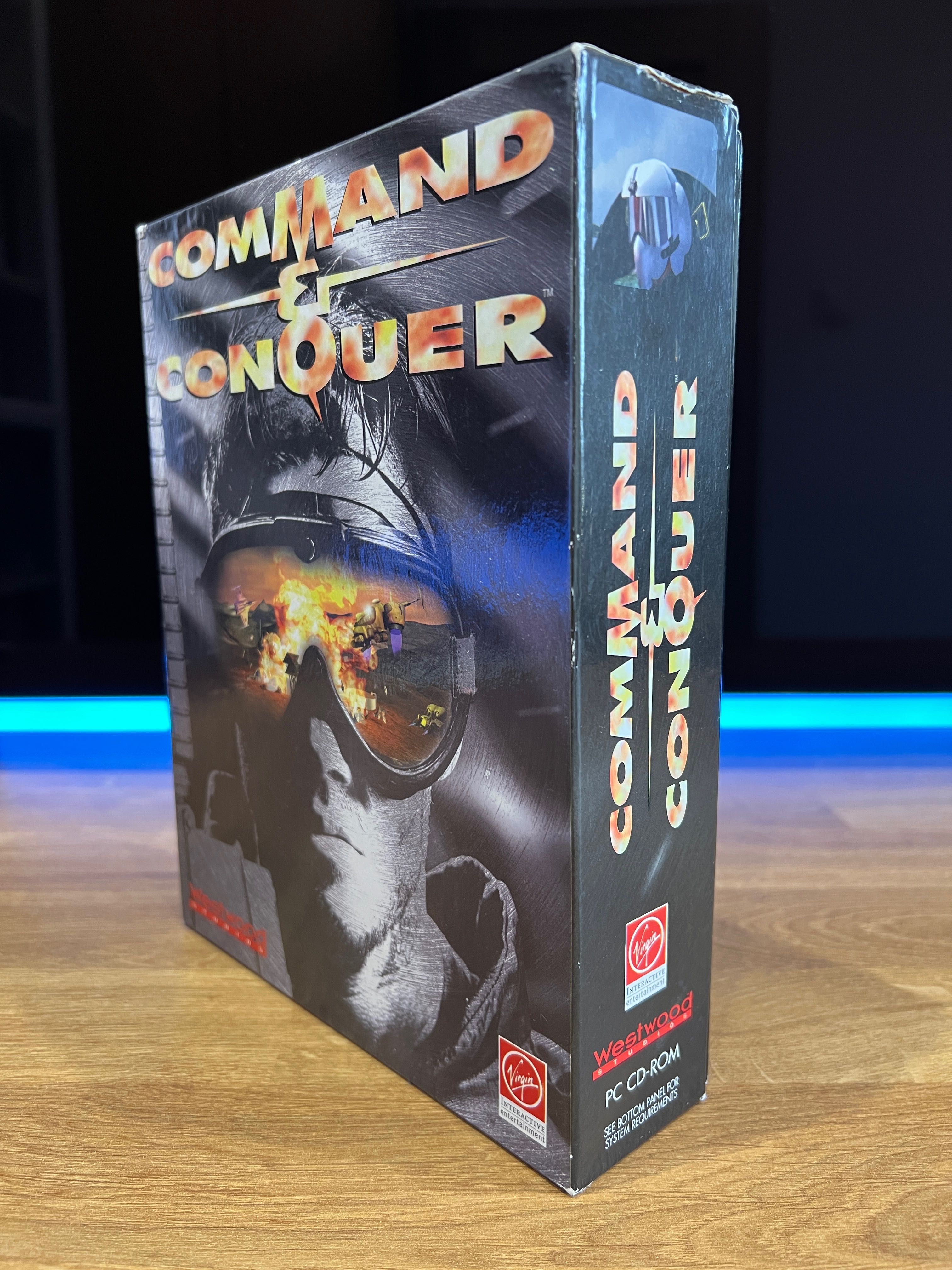 Command & Conquer 1 (PC EN 1995) Big Box kompletne premierowe wydanie