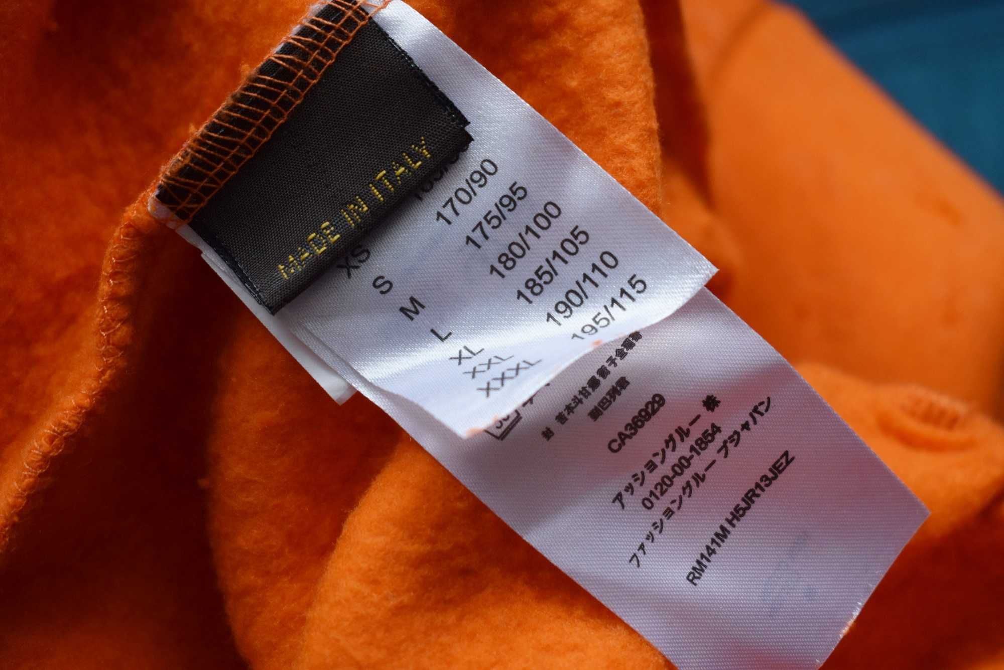 Bluza M L bawełniana Louis Vuitton tłoczony wzór teksturowa sweatshirt