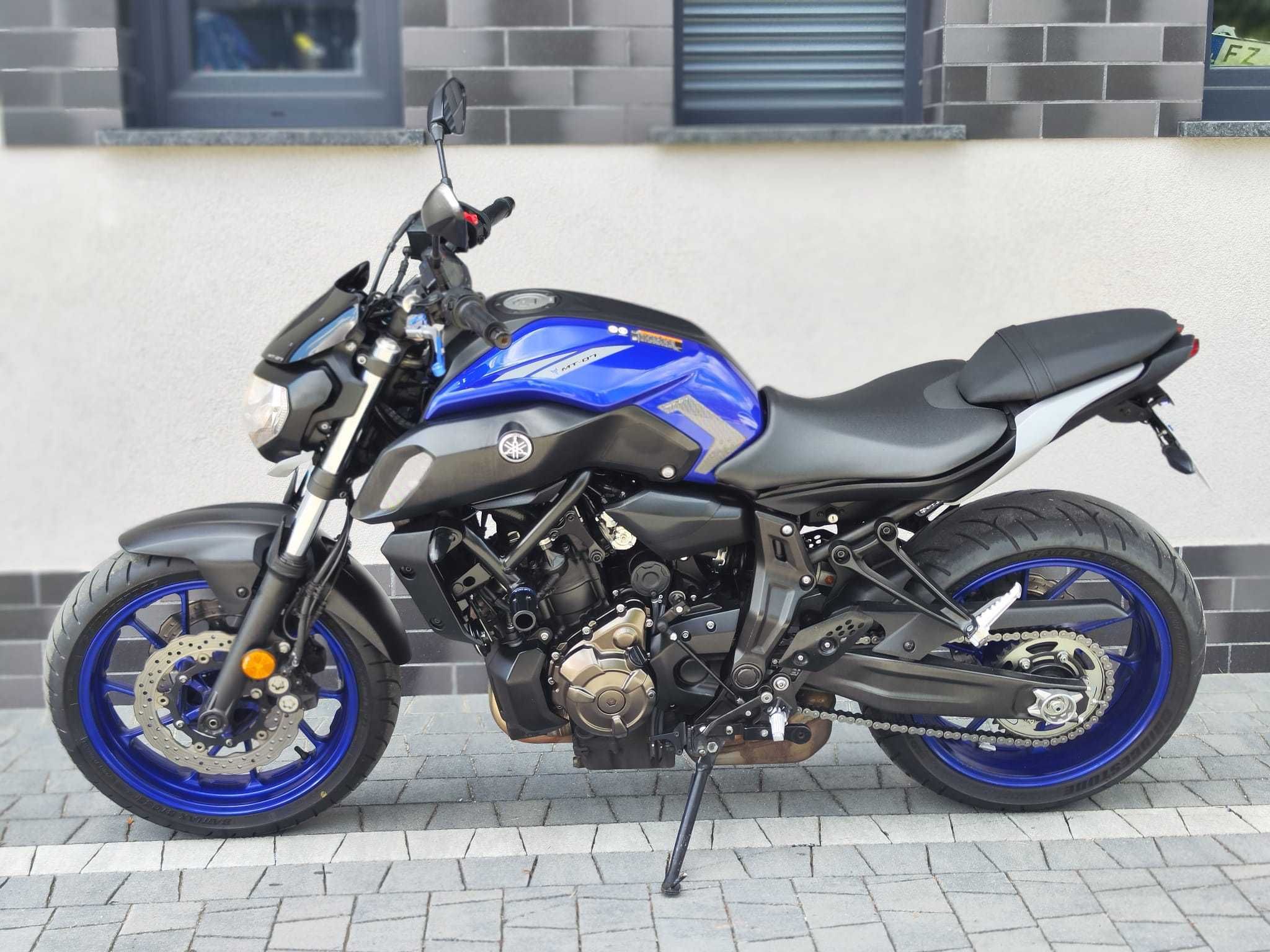 Yamaha MT07  Icon Blue A2 / 35 kw Obniżona  2021 Zarejestrowana MT  07