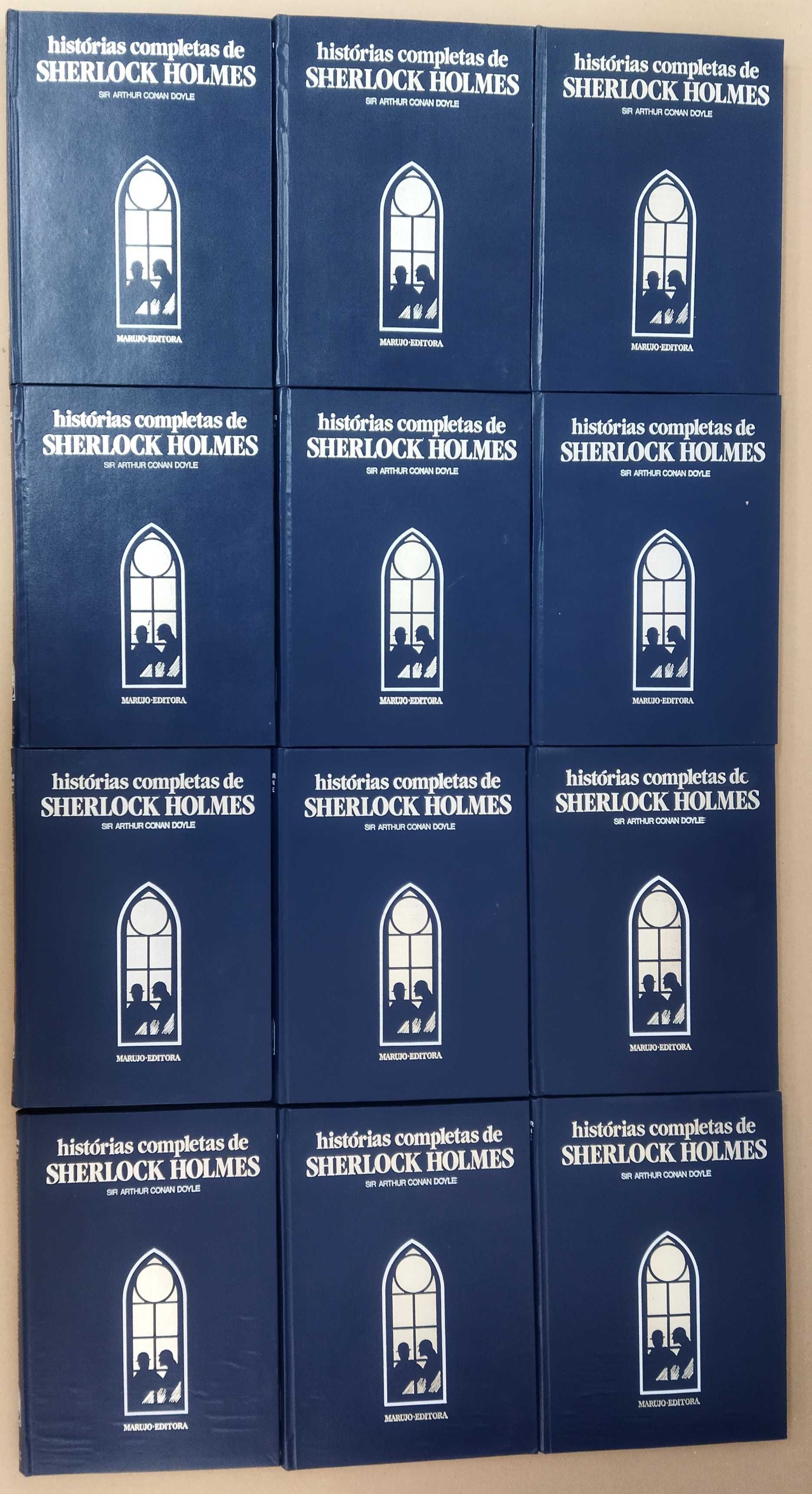 SHERLOCK HOLMES. Coleção completa 12 Volumes. Marujo. Editora