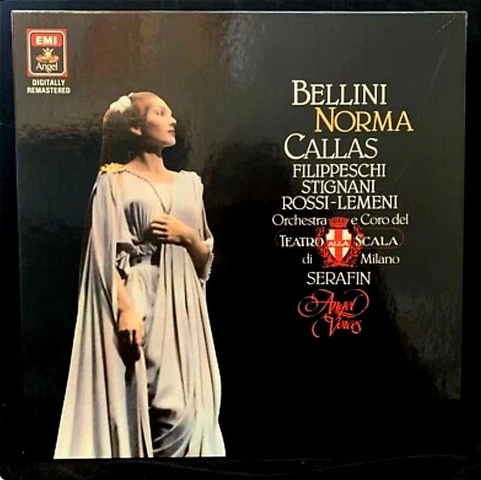 CD triplo Opera Norma de Bellini  com Maria Callas