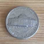 Moeda de 5 cêntimos de 1962 nos EUA