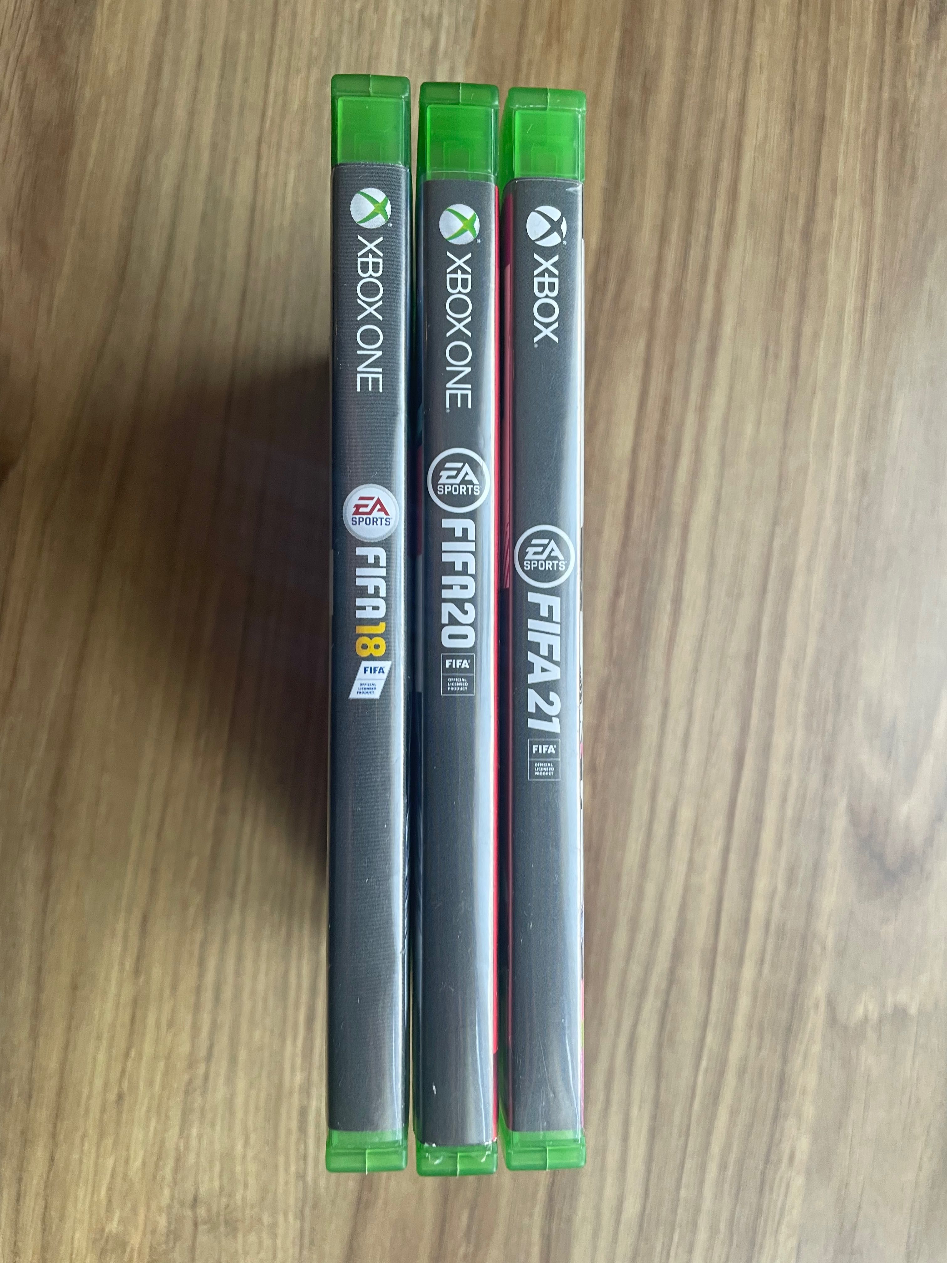 3x Gry Fifa Xbox One 18/20/21 Komplet 60zl/Wys!