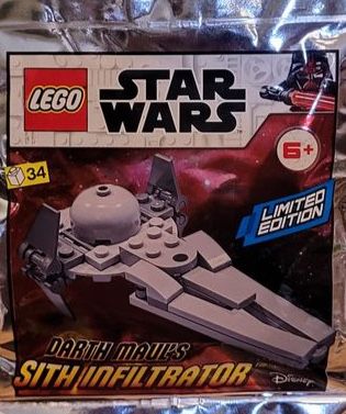 10x saszetka lego star wars Sith Infiltrator 912058