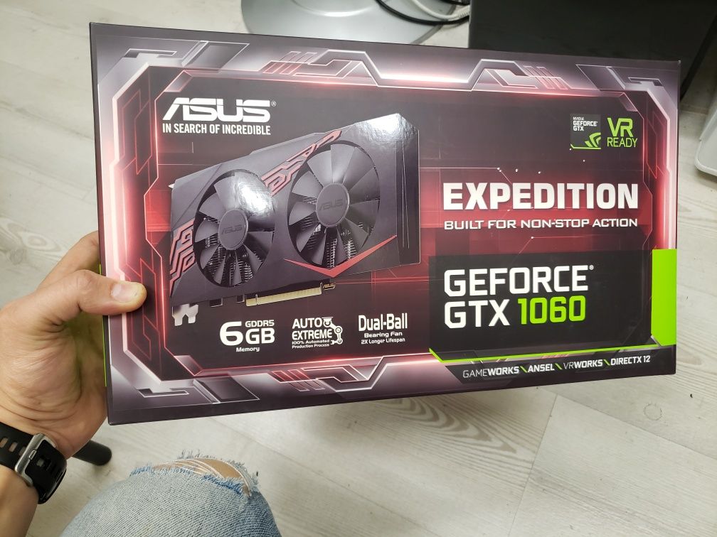 Видеокарта ASUS GTX1060 6G