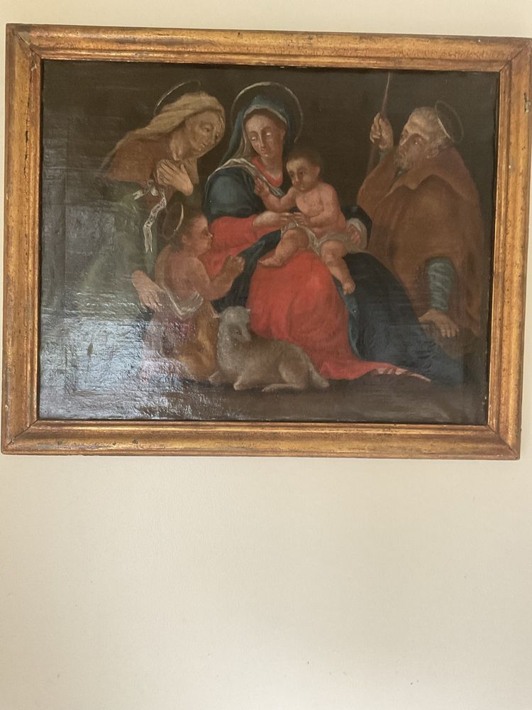 Pintura oleo arte sacra
