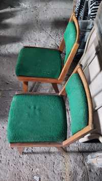 Krzesło tapicerowane JAR lata 60