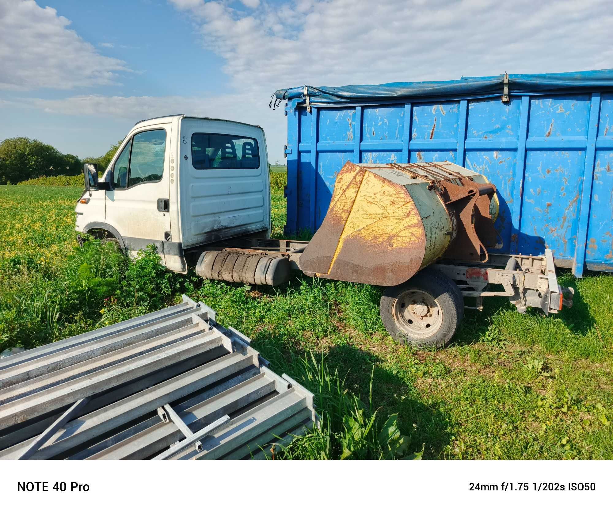 Rama z dokumentami Iveco daily silnik 2.8 bliźniak