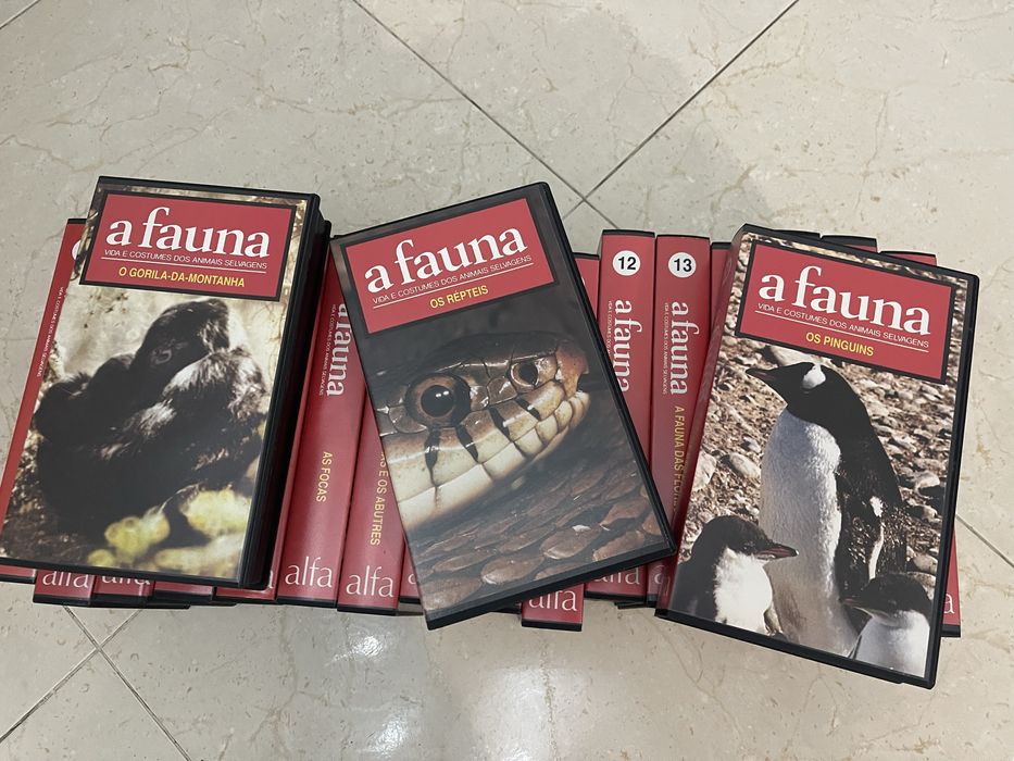 Colecao filmes vhs A Fauna