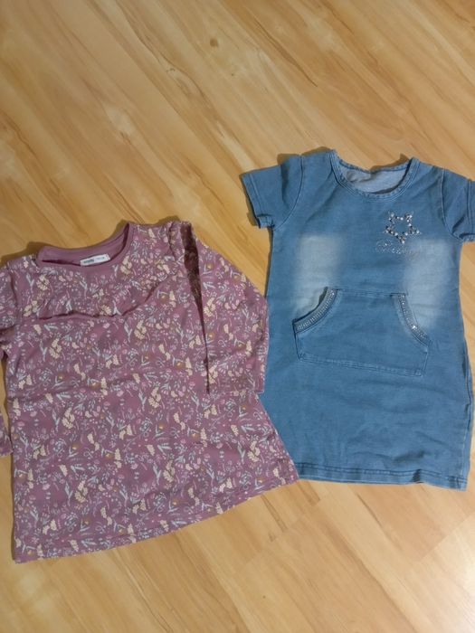 Paka ubrań dla dziewczynki rozm.104