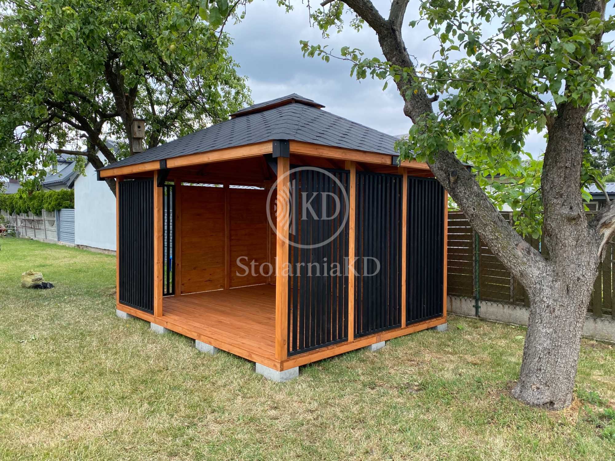 Altana altanka ogrodowa drewniana 3x3 3x4 producent