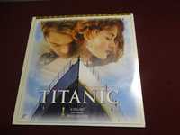 Laser Disc-Titanic/Leonardo DiCaprio/Kate Winslett-Edição 2 discos