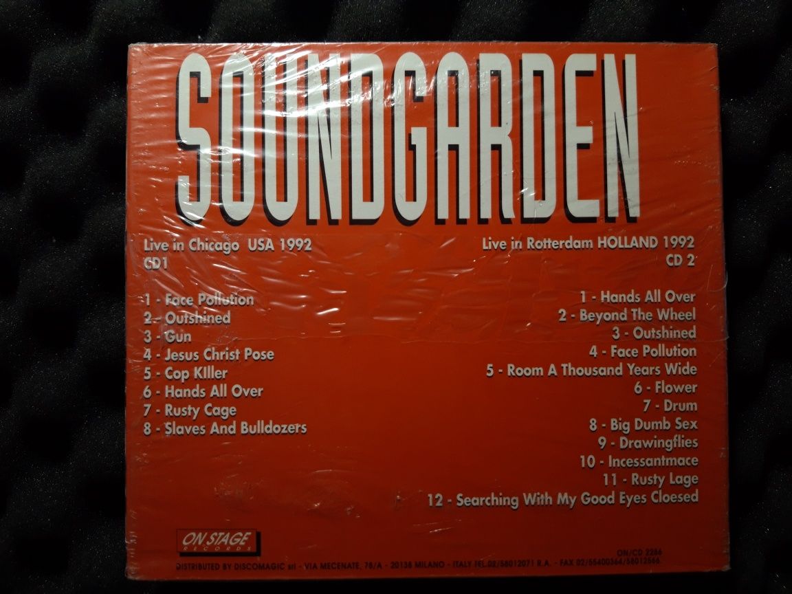 Soundgarden – Live In Chicago / Live In Rotterdam '92 (2xCD '94 FOLIA)