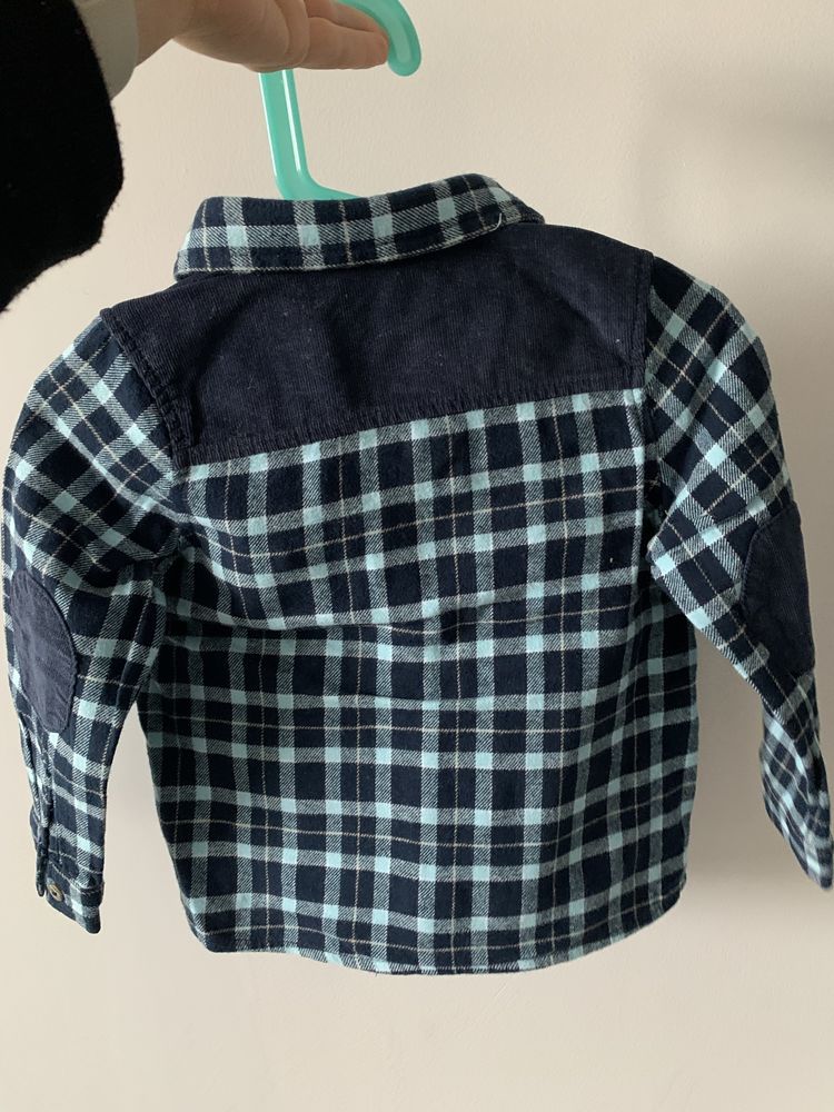 Koszula flanelowa w kratę 92