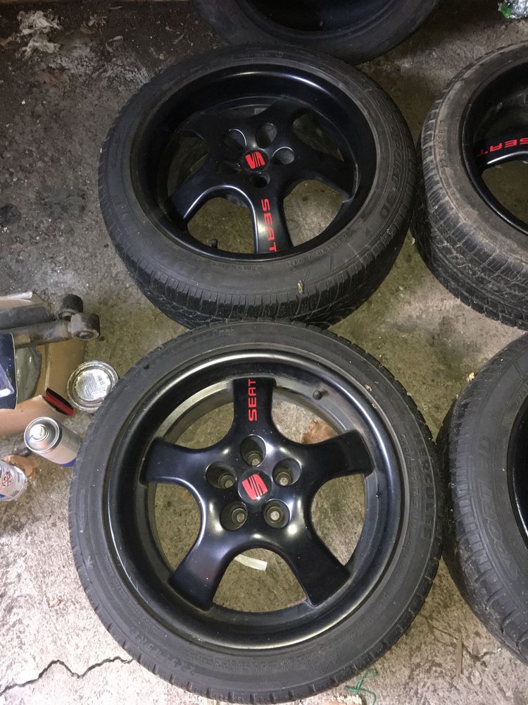 Felgi Rondell rant 17" ET35 5x100 LeonGolf IV Audi A3 S3 Ibiza Seat VW