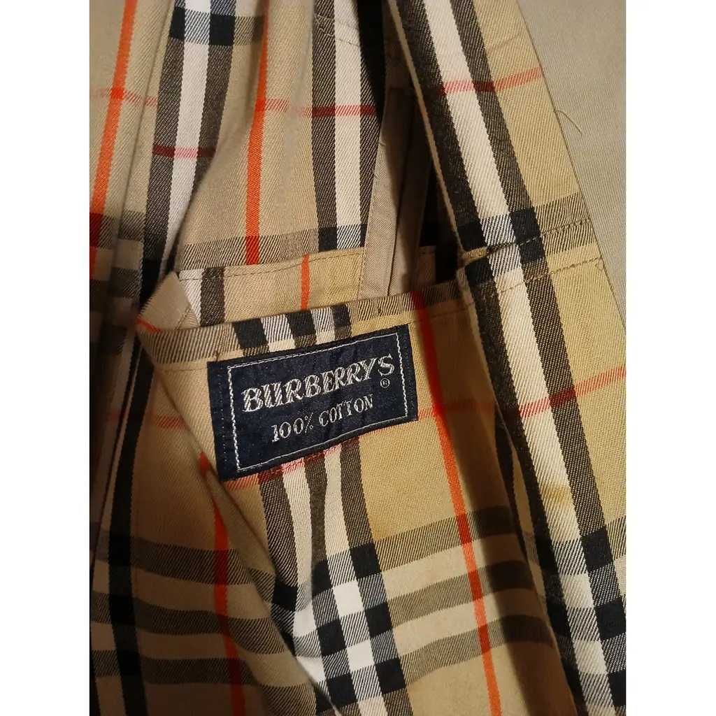 Burberry Męski płaszcz typu trencz Burberry Vintage orginal