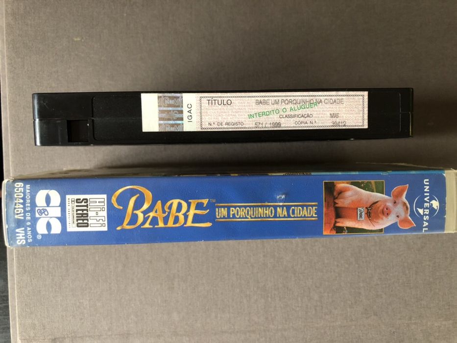VHS “Babe, um porquinho na cidade”