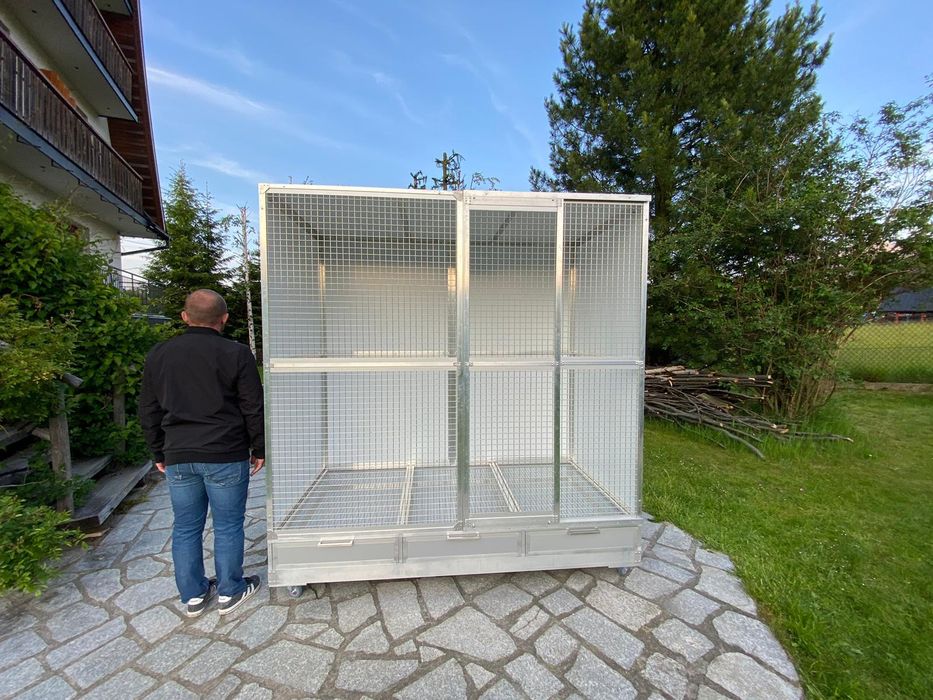Woliera 1x2x2m jedyna taka w Polsce