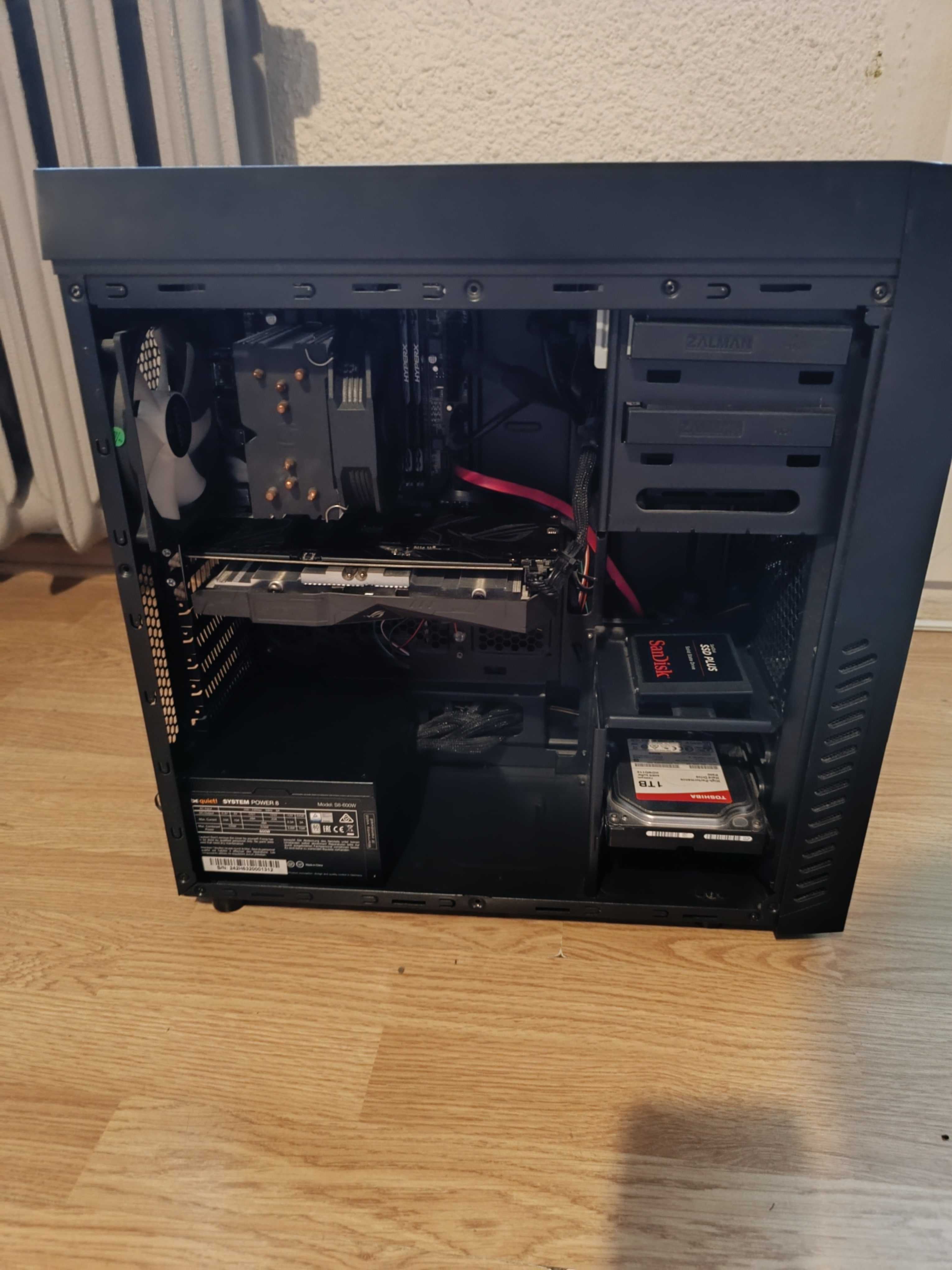 Komputer gamingowy  Intel Core i5-7600 GeForce GTX 1050 Ti